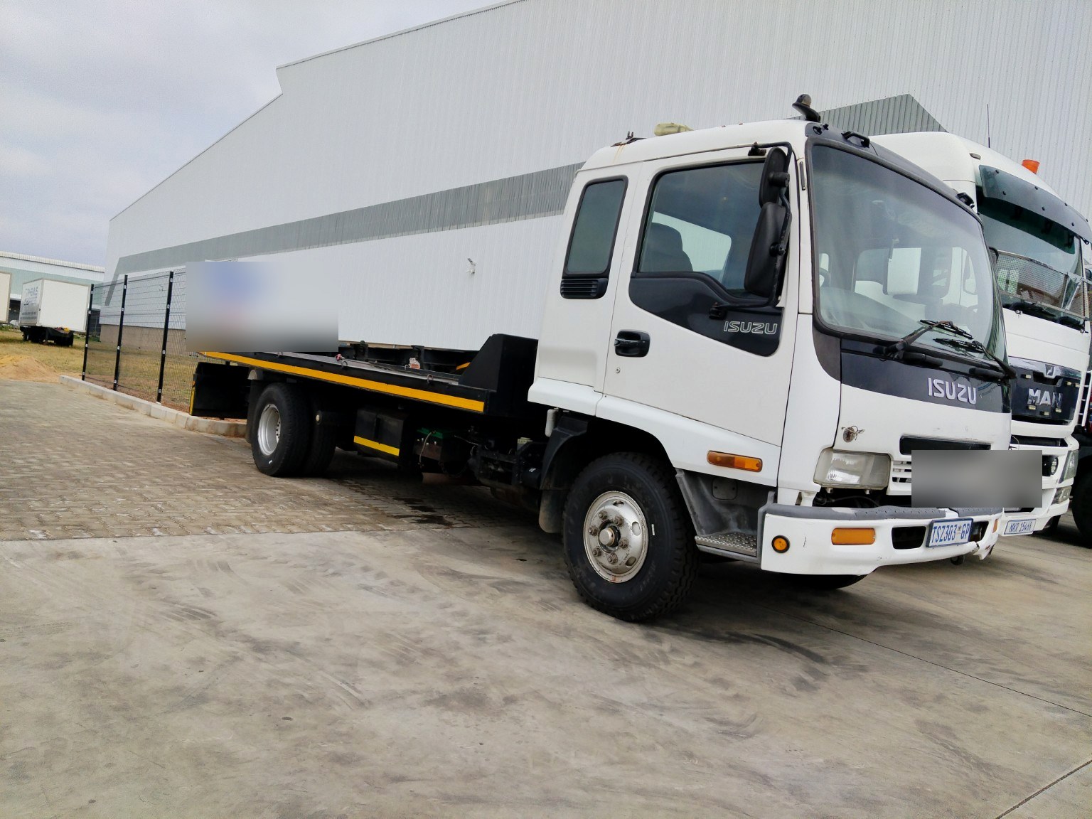 Orvitorque commercial flatbed fleet vehicle in Johannesburg
